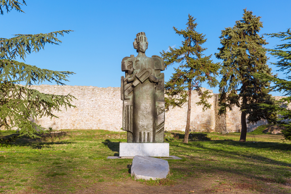 Spomenik despotu Stefanu Lazareviću, Kalemegdan.